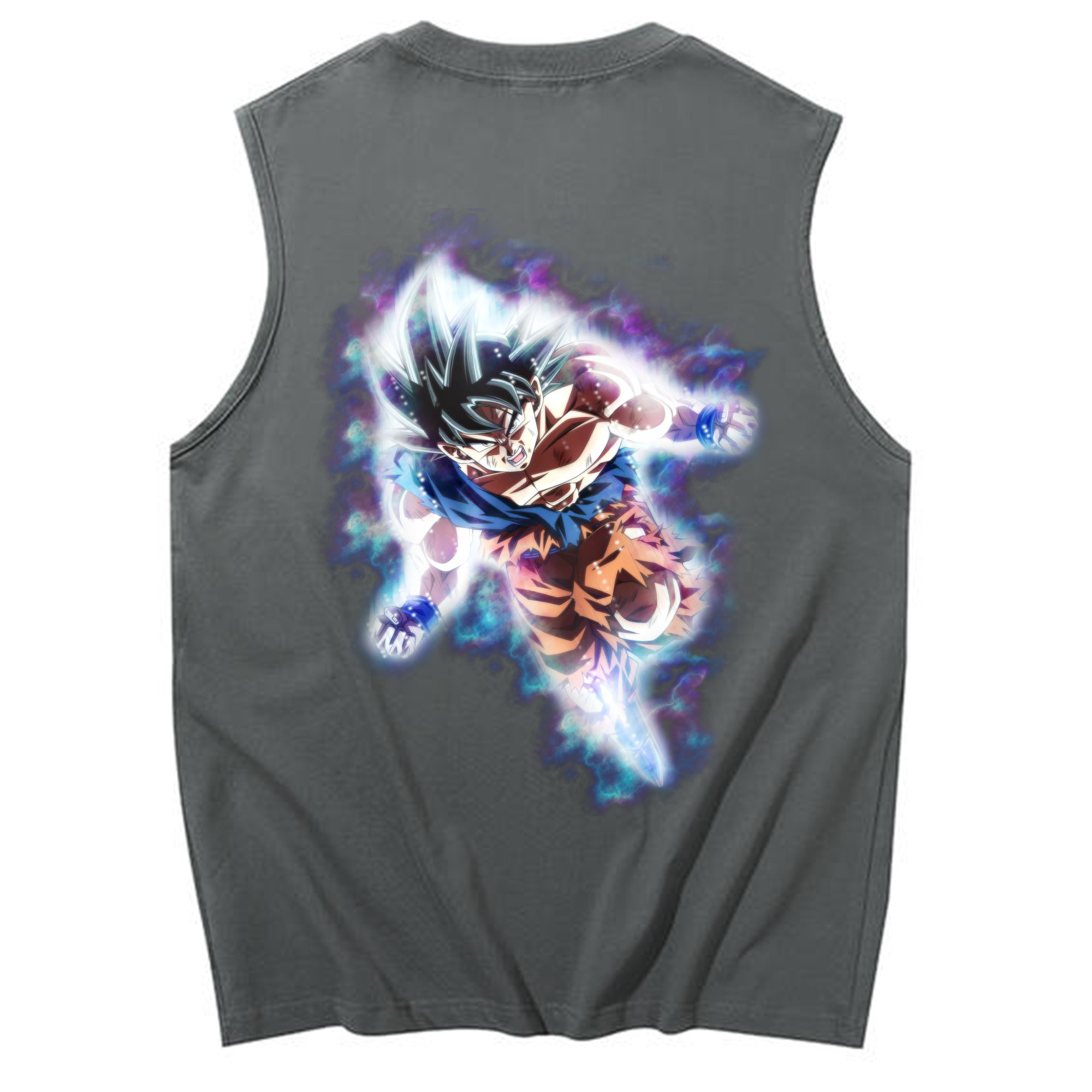 ドラゴンボール 孫悟空（そん ごくう）Son Goku カカロット DRAGON BALL Kakarotto コットン100％タンクトップ（背面プリント）